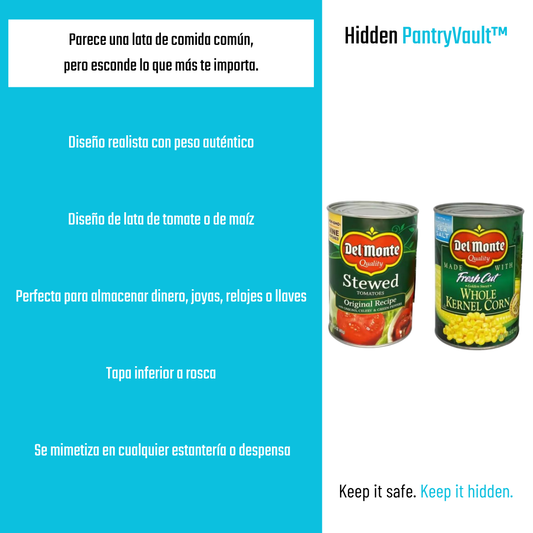 Lata Secreta de Seguridad PantryVault™