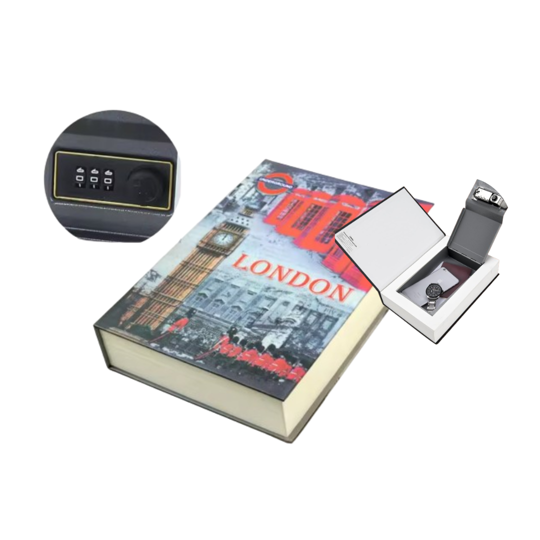Caja de seguridad en forma de libro SafeBookPro™
