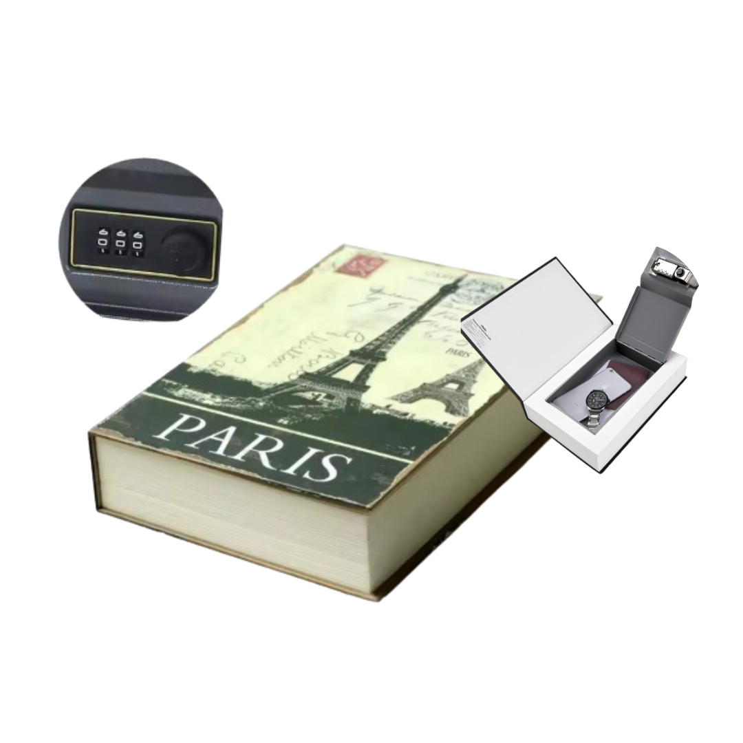 Caja de seguridad en forma de libro SafeBookPro™