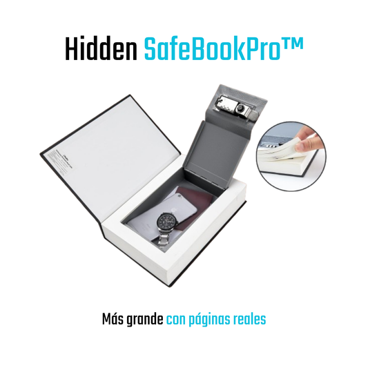 Caja de seguridad en forma de libro SafeBookPro™