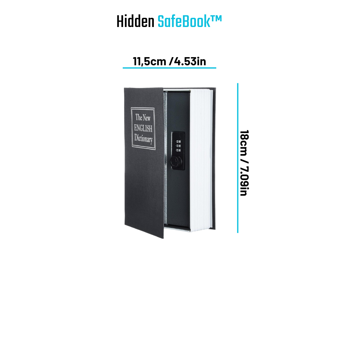 Caja de seguridad en forma de libro SafeBook™