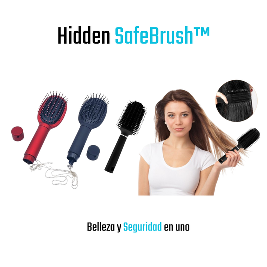 Cepillo con compartimento secreto SafeBrush™