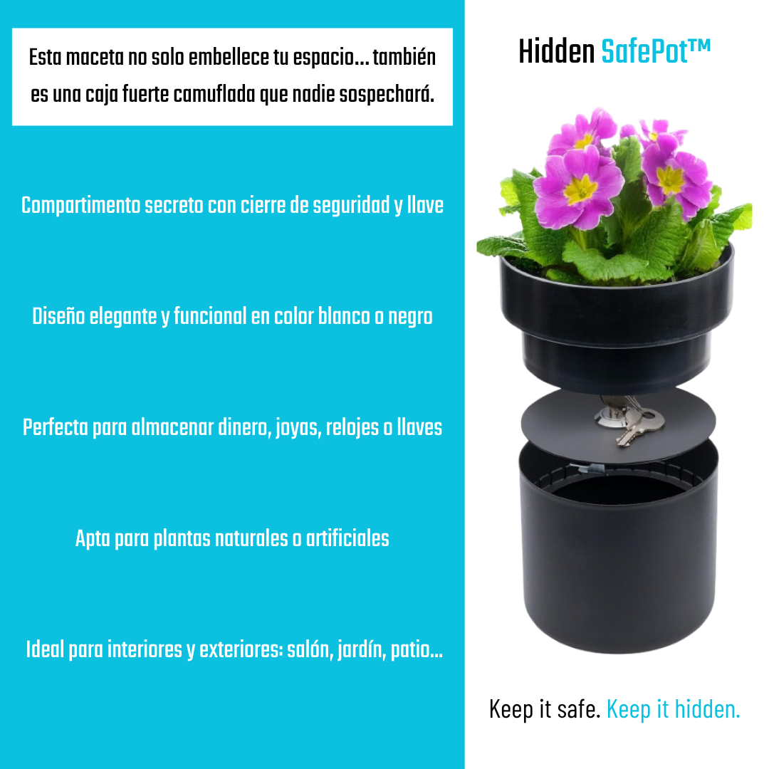 Maceta Caja Fuerte SafePot™