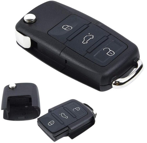 Llave de coche con compartimento Secreto KeySafe™